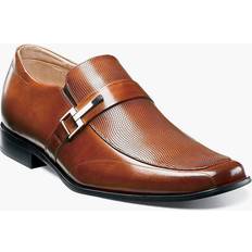 Stacy Adams Men's Beau Slip-On,Cognac,10.5