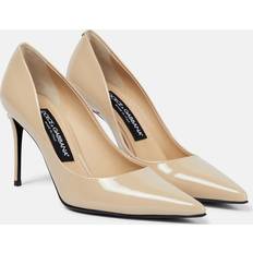 Dolce & Gabbana KIM calfskin pumps cappuccino