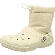 Crocs Damen Stiefeletten Crocs Off-White Neo Puff Boots BONE