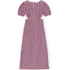 Striped Cutout Dress - Bonbon