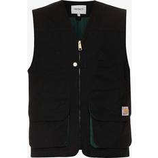 Baumwolle - Herren Westen Carhartt WIP Heston Cotton-Canvas Vest