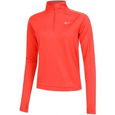 Gymshark Sweat Seamless Long Sleeve Crop Top - Aerospace Orange