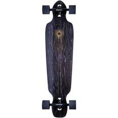 Landyachtz Battle Axe Complete Longboard Black Space Rock Black