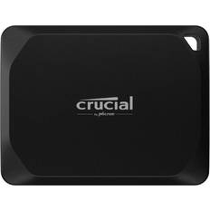 2000 GB - Solid State Drive (SSD) Harddisker & SSD-er Crucial X10 Pro Portable SSD 2TB USB 3.2 Gen 2