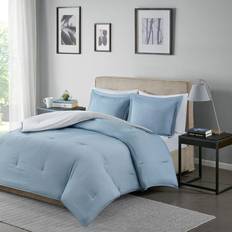 Madison Park Essentials Hayden Bedspread Blue (218.4x160)