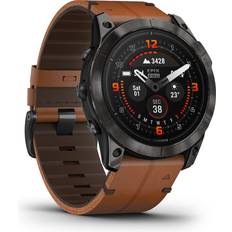 Garmin Epix Pro (Gen 2) 51mm Sapphire Edition with Leather Band