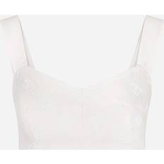 Weiß Korsetts Dolce & Gabbana Jacquard corset natural_white