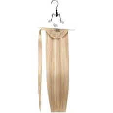 Hair Clips Beauty Works Super Sleek Invisi Pony 18 Inch Extensions Blonde