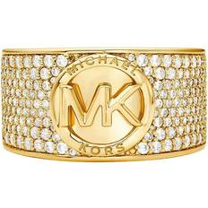 Michael Kors Pavé Cigar Band Ring - Gold