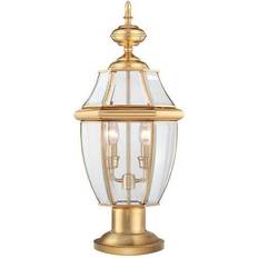 Gartentürlichter Elstead Lighting Newbury 2 Pedestal Gate Lamp