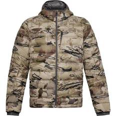 Under Armour Men Outerwear Under Armour Men's Storm Ridge Reaper Down Hooded Jacket Ua Barren Camo/Black