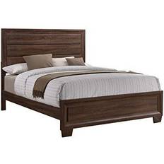 Bed Frames Coaster Brandon Collection 205321Q Bed Clean Line Low Profile Raised