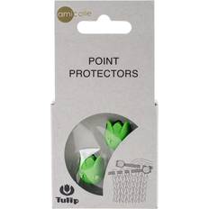 Knitting Needle Stoppers Tulip Point Protectors-Green/Small