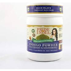 Dry Shampoos Pride Of India - Herbal Indigo Indigofera Tinctoria Hair Color w/Gloves