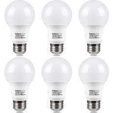 Non led light bulbs Torchstar a19 led light bulbs, 9w 60w equivalent 5000k daylight, non-dimmable