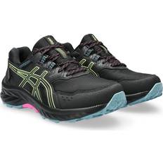 Waterproof shoes Asics Women's GEL-VENTURE WP Trail Shoes Black/Lime Green
