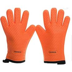 Weber 6535 Premium Large / Extra-Large Grill Gloves With Silicone Grip  Pattern Palm - Set Of 2 : BBQGuys