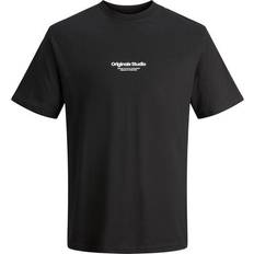 T-skjorter Jack & Jones Boy's Printed T-shirt - Black