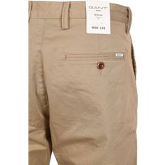 Gant Hosen Gant Regular Fit Twill Chinos 38/32, DARKKHAK