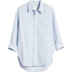 Kayla Oversize Poplin Button-Up Shirt - Santa Cruz