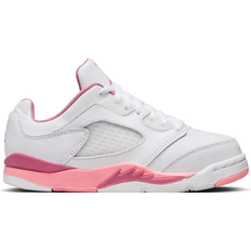 Sportschuhe Nike Air Jordan 5 Retro Low PS - White/Desert Berry/Black/Coral Chalk