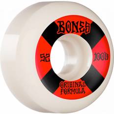 Hjul Bones Wheels OG Formula Skateboard Wheels 100 52mm V5 Sidecut 4pk White str. 52mm