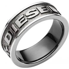 Herren Ringe Diesel Ring Für Frauen Stahl, 8, 9, 10, Gunmetal Edelstahl Ring, DX1108060