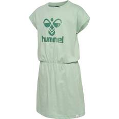 Hummel Jenter Kjoler Hummel hmlTWILIGHT Kleid Mädchen 6117 silt green