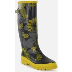 Dame - Rosa Gummistøvler Regatta Womens/ladies Orla Kiely Floral Wellington Boots heligan Yellow