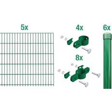 Alberts 632816 Einstab-Gittermatten-Set Garden Typ 8/6/4