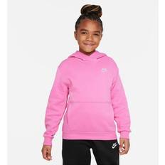 Nike Kids' Girls' Sportswear Club Fleece Jogger Pants In Playful Pink/white