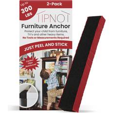 Anti-tip Tipnot Furniture Anchor 2-pack