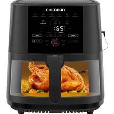 Chefman AccuGrill Smokeless Indoor Grill with Removable Temperature Probe, 1500W, Black