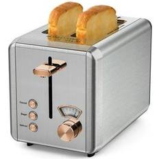 BergHOFF Ouro Gold 2 Slice Stainless Steel Toaster 850W