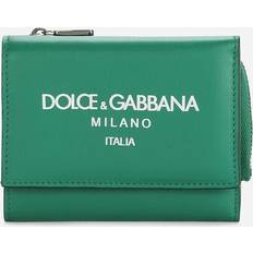 Dolce & Gabbana Calfskin wallet with raised logo - dg_mi_italia_f_smera one