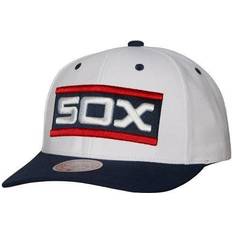 Mitchell & Ness Boston Red Sox White Coop Evergreen Trucker Hat