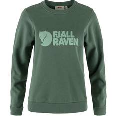 Fjällräven Women Sweaters Fjällräven Women's Logo Sweater, XS, Deep Patina/Misty Green