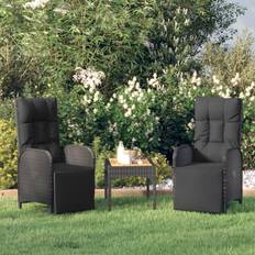 Outdoor Lounge Sets vidaXL Reclining Chair 2