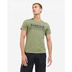 Barbour Herre T-skjorter & Singleter Barbour International Logo Crew Neck Tee Light Moss