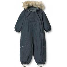 Polyester Vinterdresser Wheat Nickie Tech Snowsuit - Dark Blue (8002i-996R-1108)