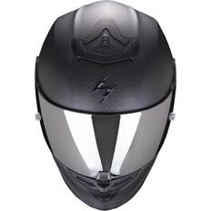 Scorpion Full Face Helmets Motorcycle Helmets Scorpion Exo-R1 Evo Air, Carbon Fiber/Black Adult