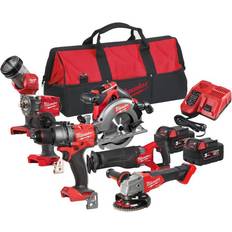 Beste Boremaskiner & Skrutrekkere Milwaukee M18 FPP6F3-502B Powerpack