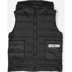 Padded Vests Moschino Kids Black Insulated Vest 14Y