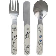 Rustfritt stål Barnebestikk Rätt Start Emil in Lönneberga Cutlery Set 3-pack