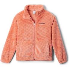 Fleece Jackets Columbia Girls' Fireside Sherpa Jacket Faded Peach