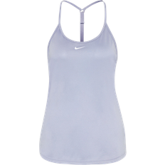 Nike Women's Pro Dri-Fit Femme Cropped Tank Top, Medium, Indigo Haze
