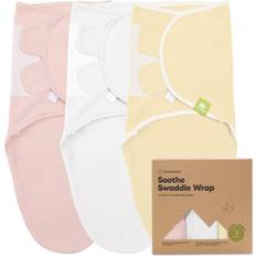 3pk Organic Baby Swaddle Sleep Sacks, Ergonomic Baby Swaddles 0-3 Months, Newborn, Infant Swaddle Sack Daffodil Daffodil