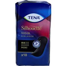 TENA Intimhygiene & Menstruationsschutz TENA SILHOUETTE Inkontinenz Einlagen mini noir 18