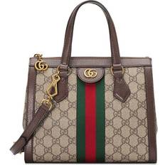 Bags Gucci Ophidia Small GG Tote Bag - Beige/Ebony GG