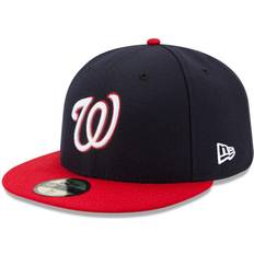 New Era Nationals 59Fifty Authentic Cap Adult Navy/Red